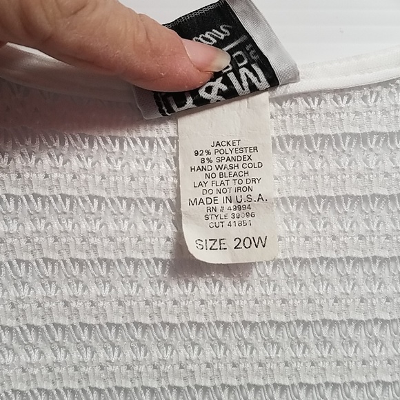 R & M Richards Woman open cardigan sz 20W - Picture 4 of 4